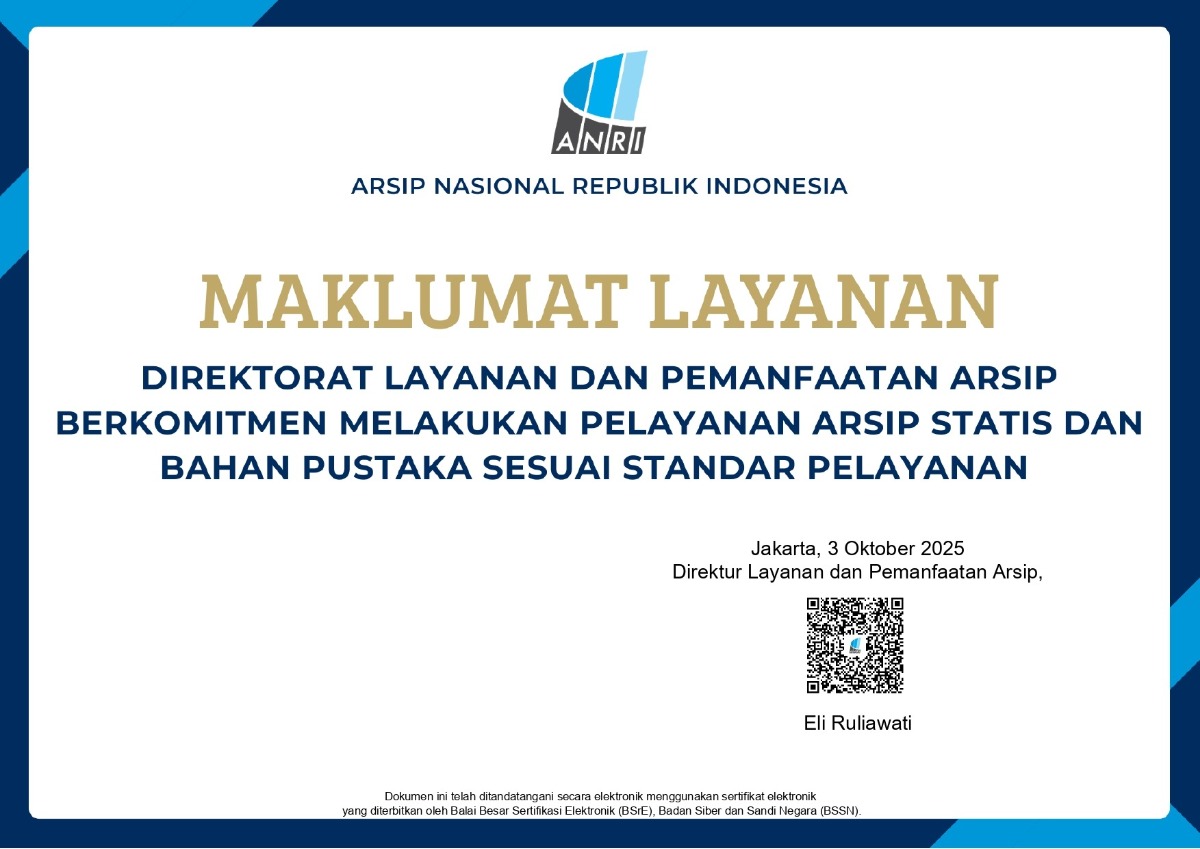 Maklumat ANRI Pusat