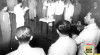 Foto Presiden Sukarno melantik Anggota Senat Republik Indonesia Serikat (RIS) di Istana Negara, Jakarta. 16 Februari 1950. Sumber : ANRI. IPPHOS 1945-1950 No.1615.