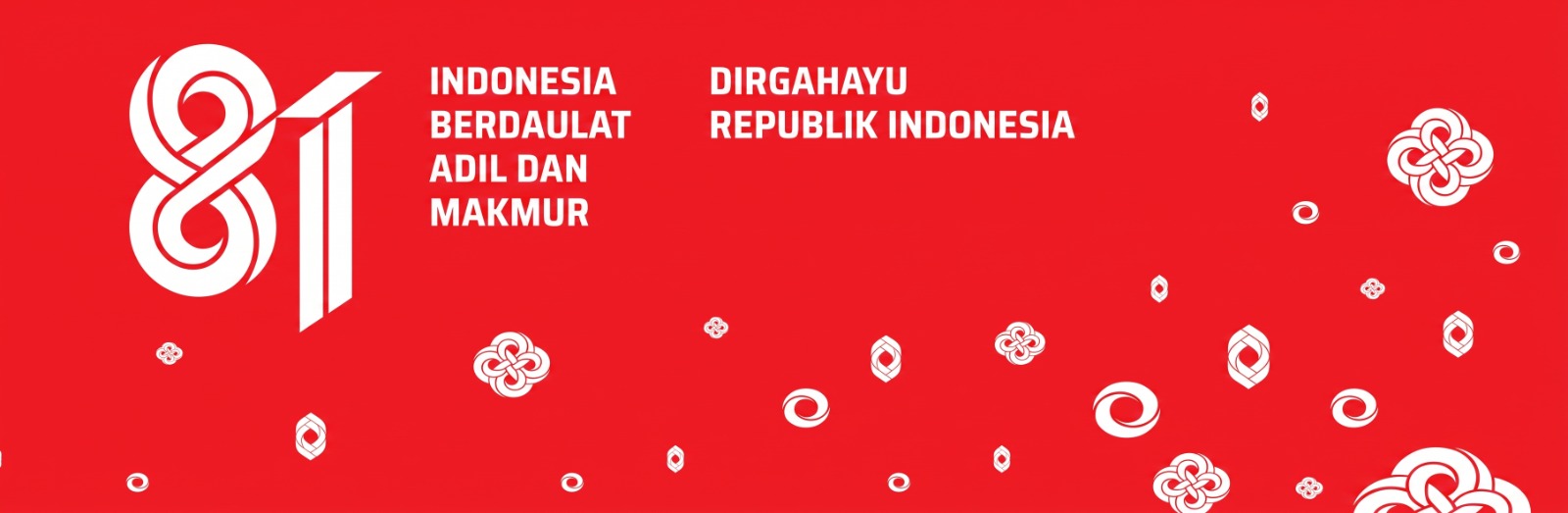 Logo HUT ke-81 Kemerdekaan RI