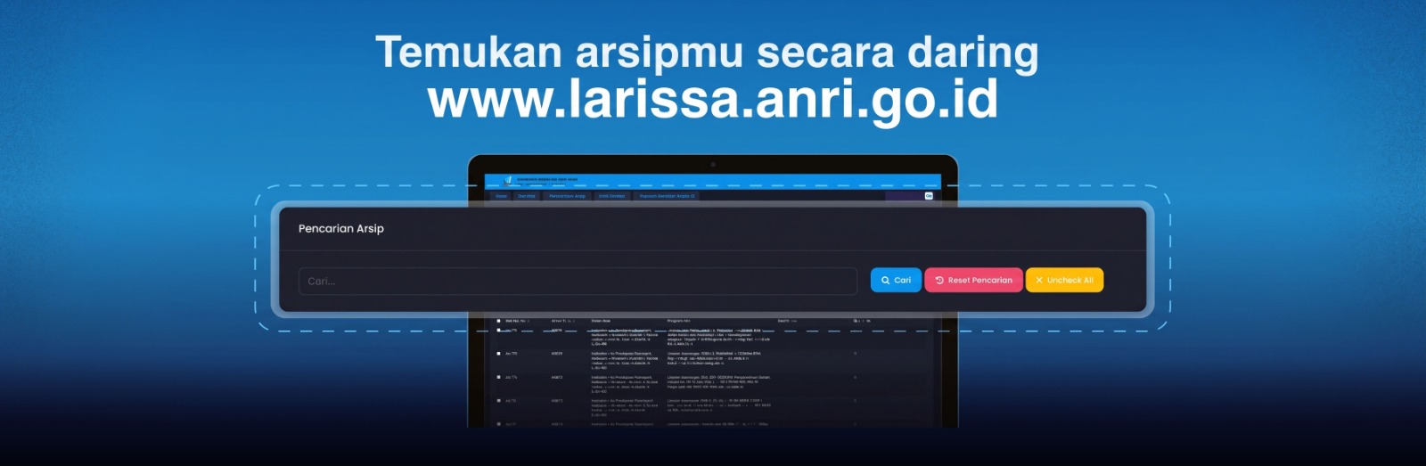 Layanan Arsip Statis Daring